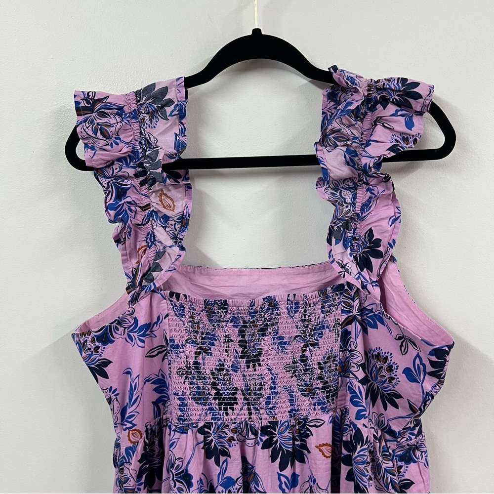 J. Crew Factory Square Neck Midi Dress - Picture 11 of 14